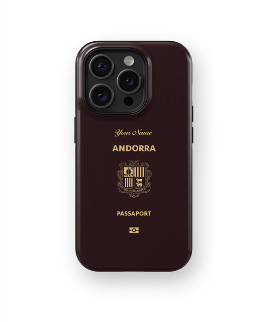 Andorra Passport Phone Case