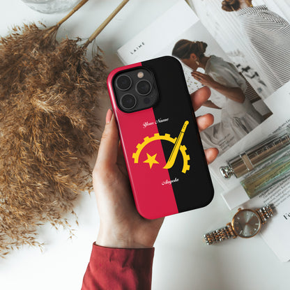 Angola National Emblem Phone Case