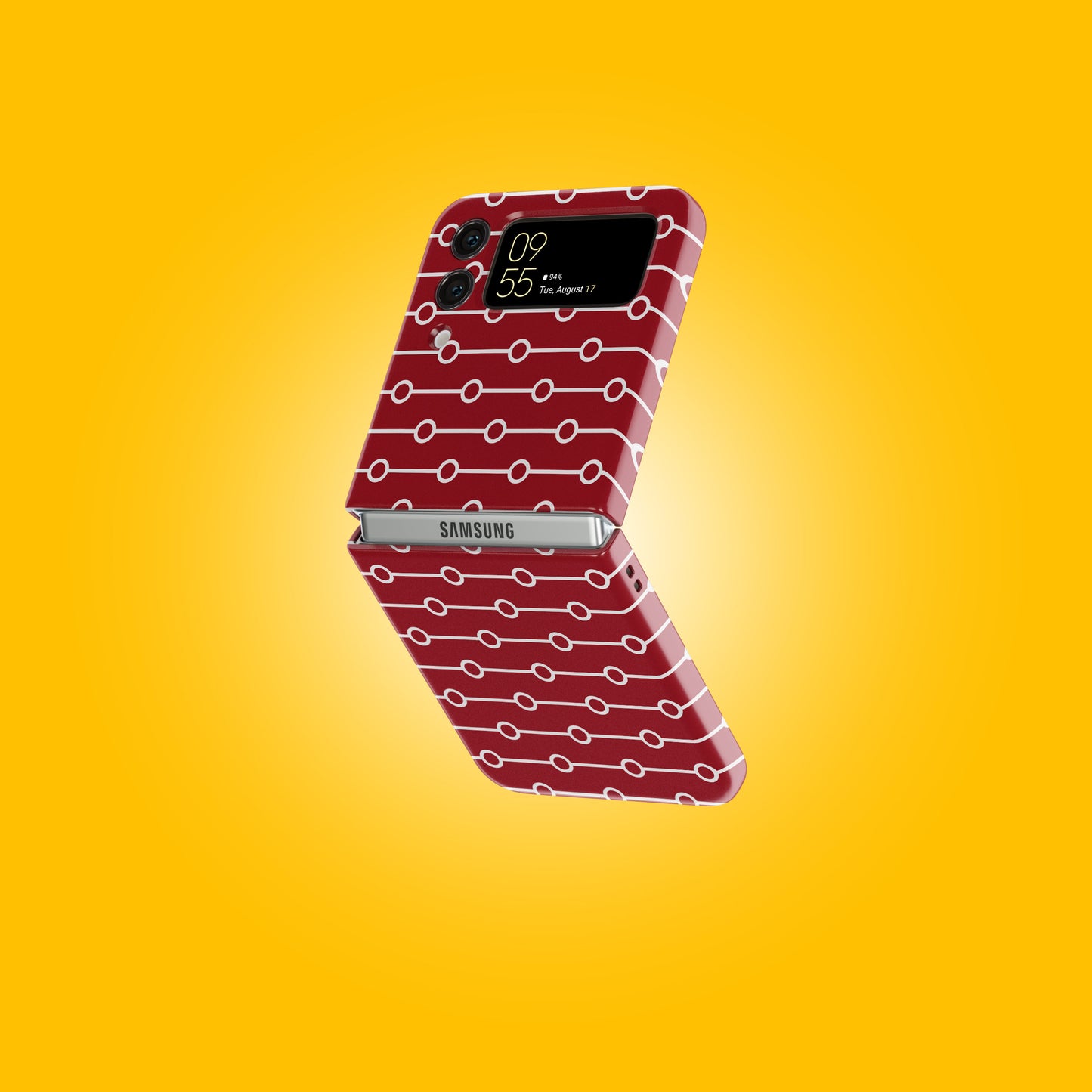 Arcane Beauty - Samsung Galaxy Z Flip-Red Tempation Case-Tousphone-Tough Case-Galaxy Z Flip 5-Tousphone