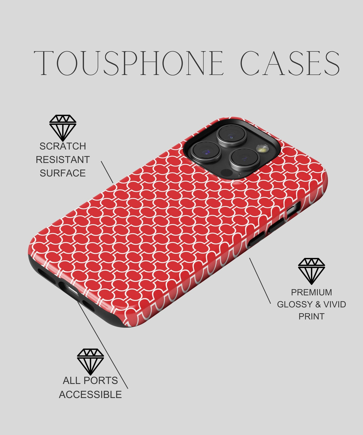 Arcane Odyssey - iPhone Case-Red Tempation Case-Tousphone-iPhone 15 Pro Max-Tousphone