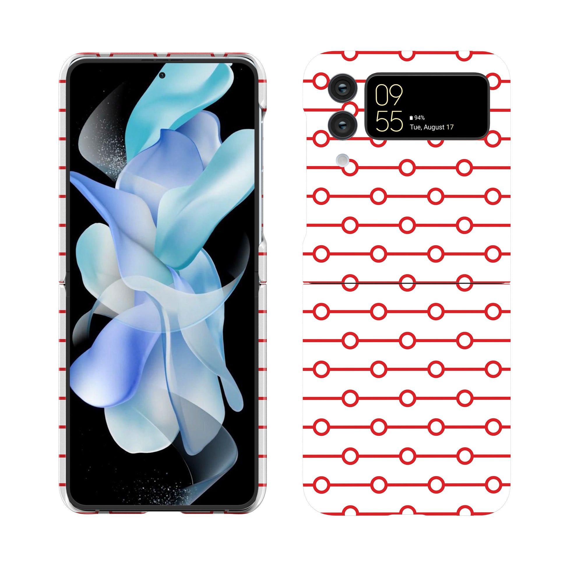 Arcane Serenade - Samsung Galaxy Z Flip-Red Tempation Case-Tousphone-Tough Case-Galaxy Z Flip 5-Tousphone
