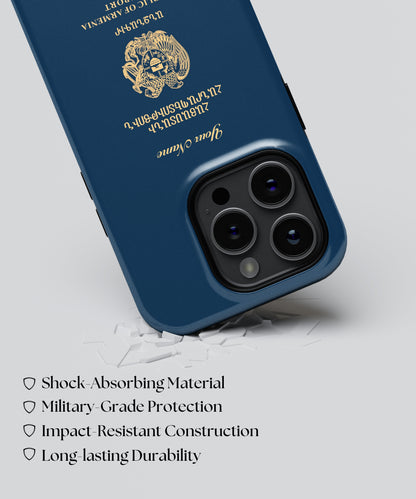 Armenia Passport Phone Case