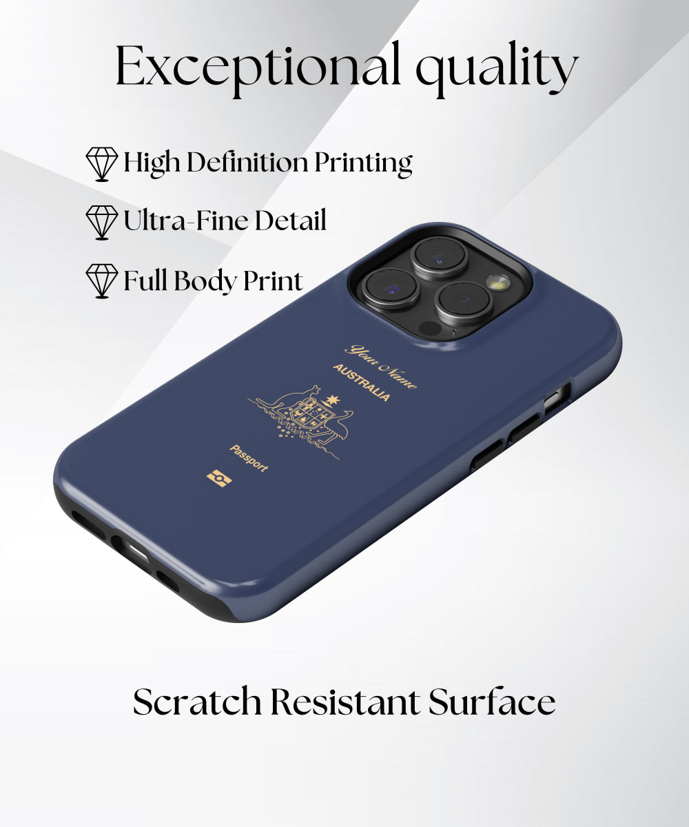 Australia Passport Phone Case