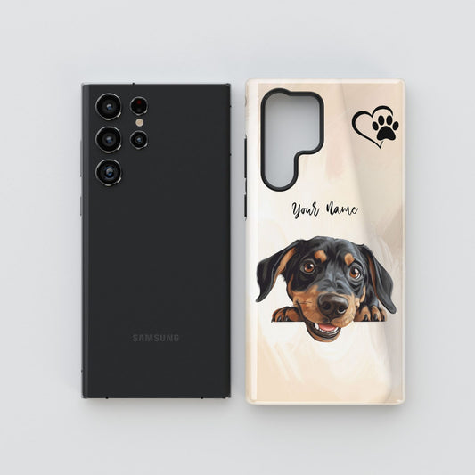 Austrian Black and Tan Hound Dog Phone - Samsung Galaxy S