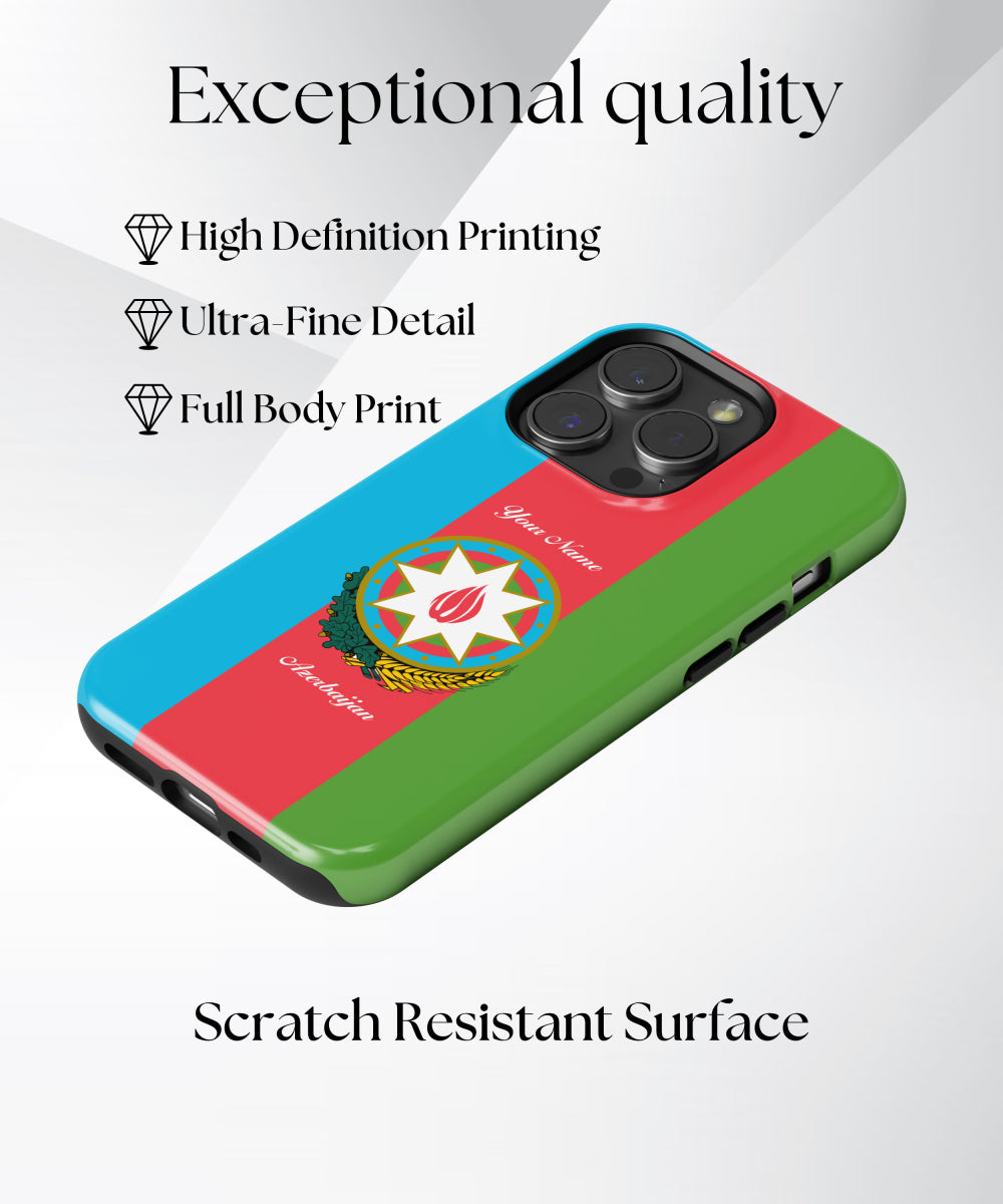 Azerbaijan National Emblem Phone Case