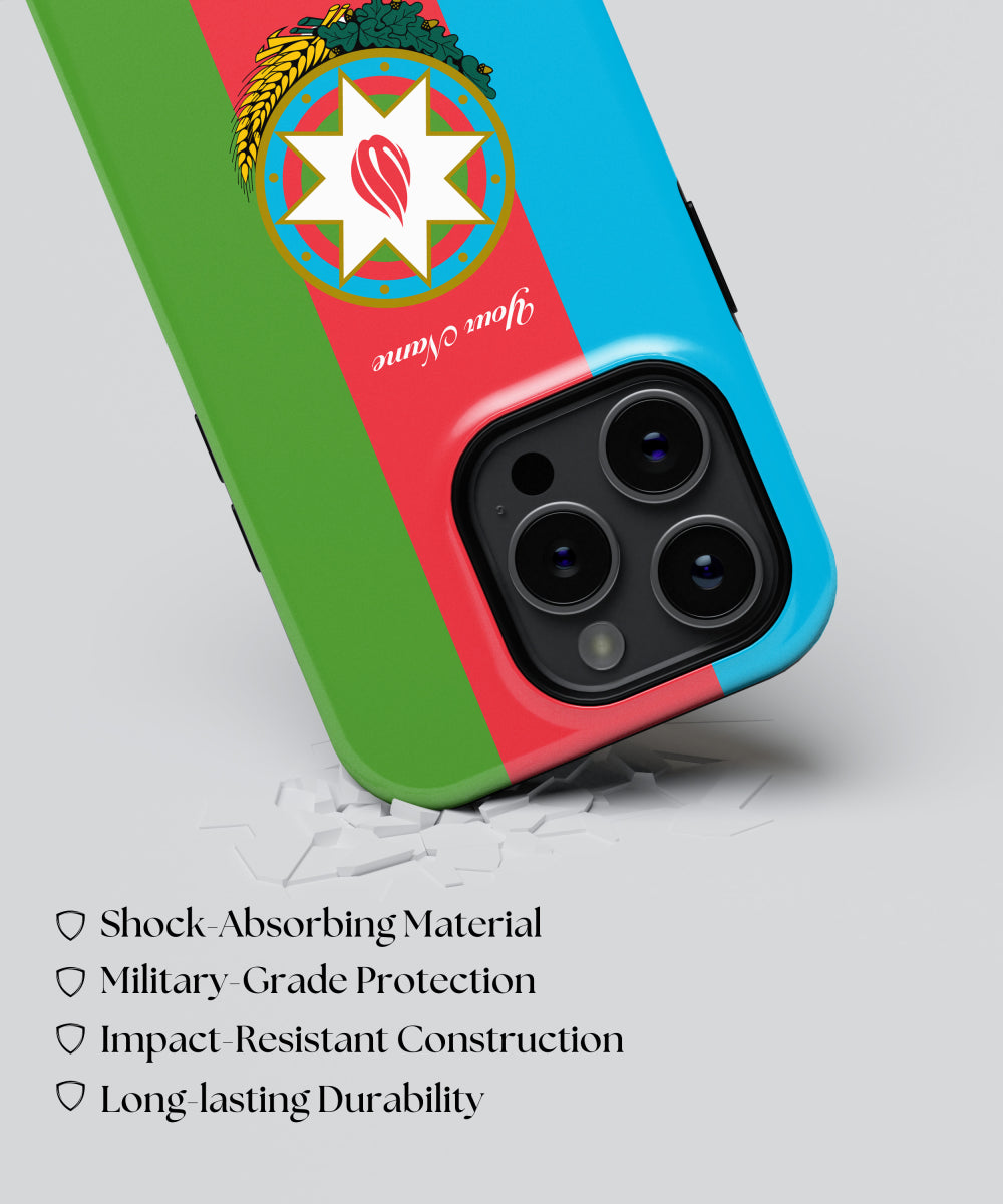 Azerbaijan National Emblem Phone Case