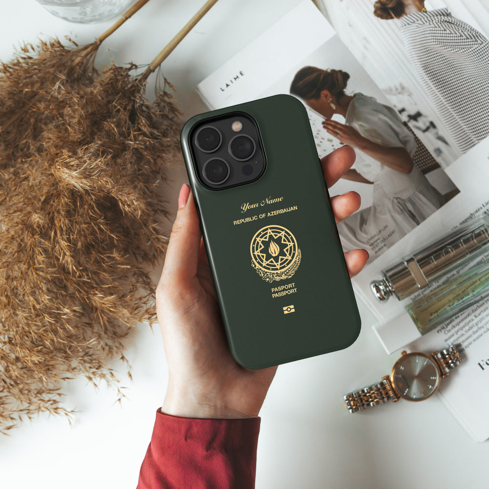 Azerbaijan Passport Phone Case