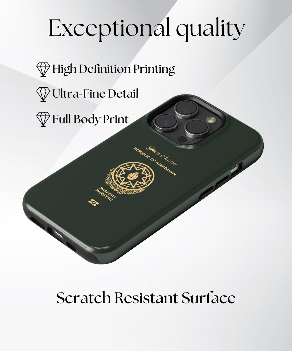 Azerbaijan Passport Phone Case