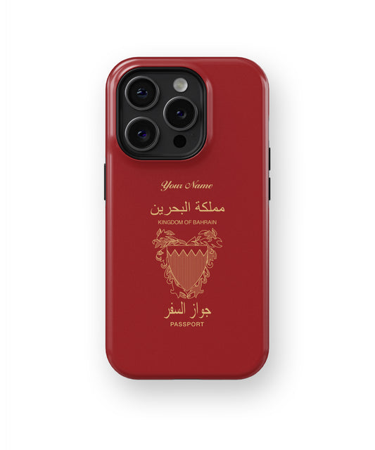 Bahrain Passport Phone Case