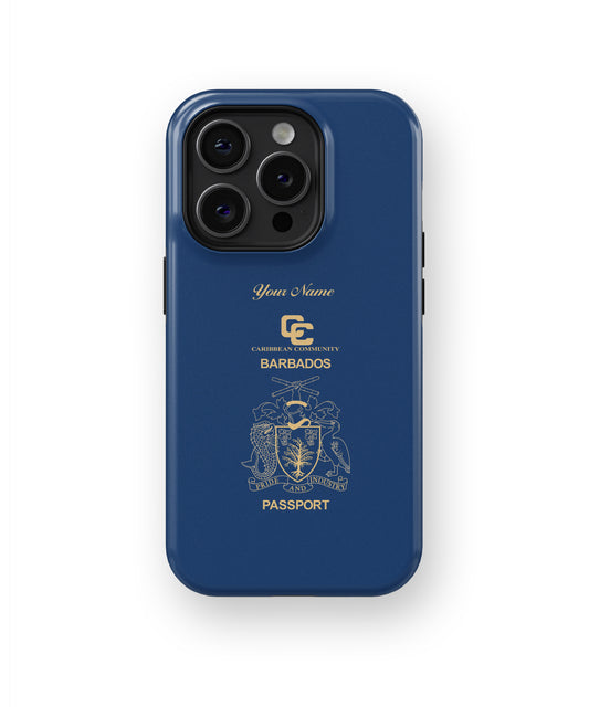 Barbados Passport Phone Case