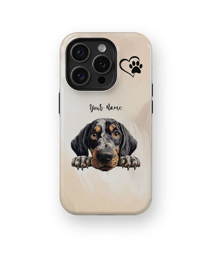 Bluetick Coonhound Hund Handytasche