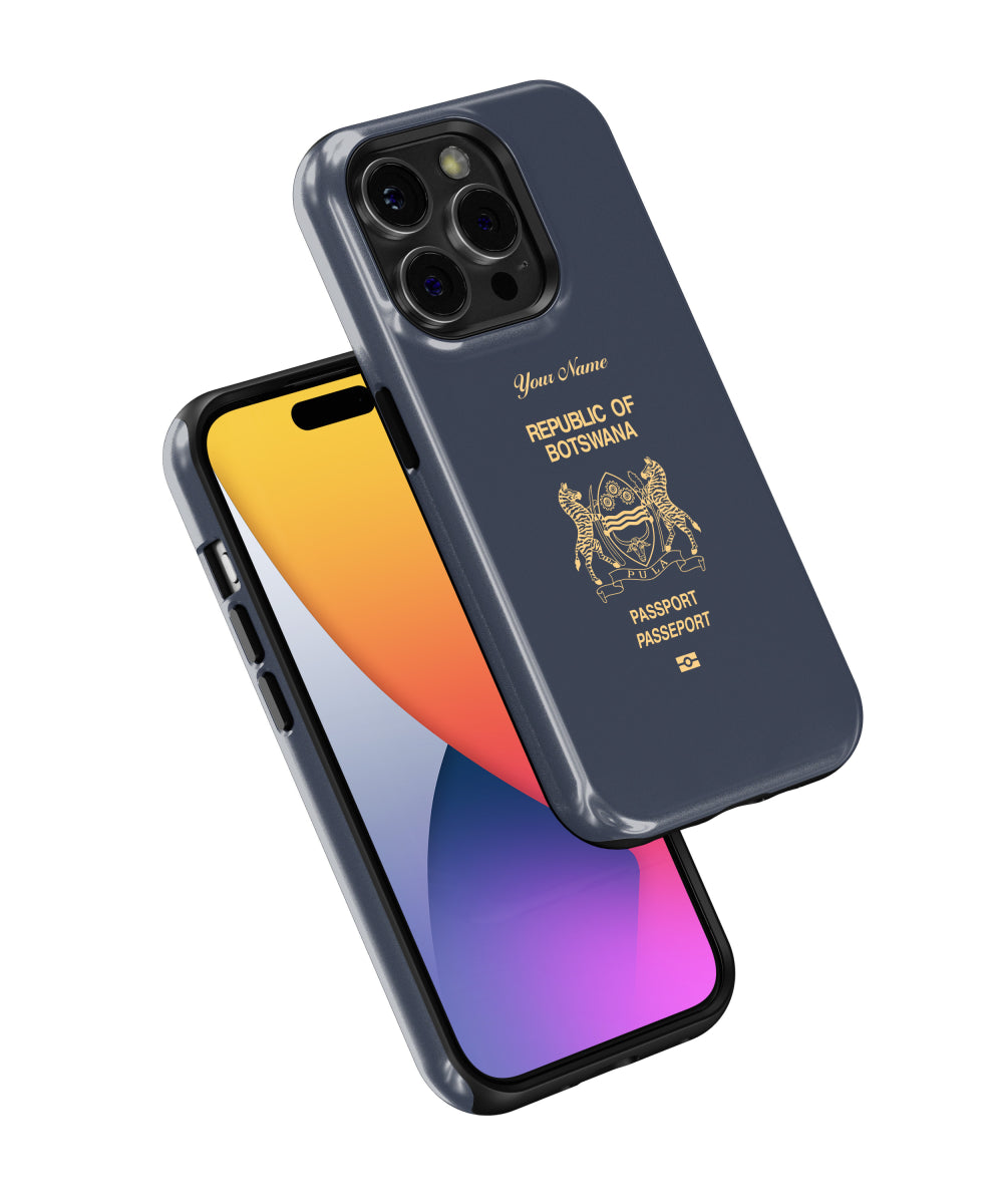 Botswana Passport Phone Case