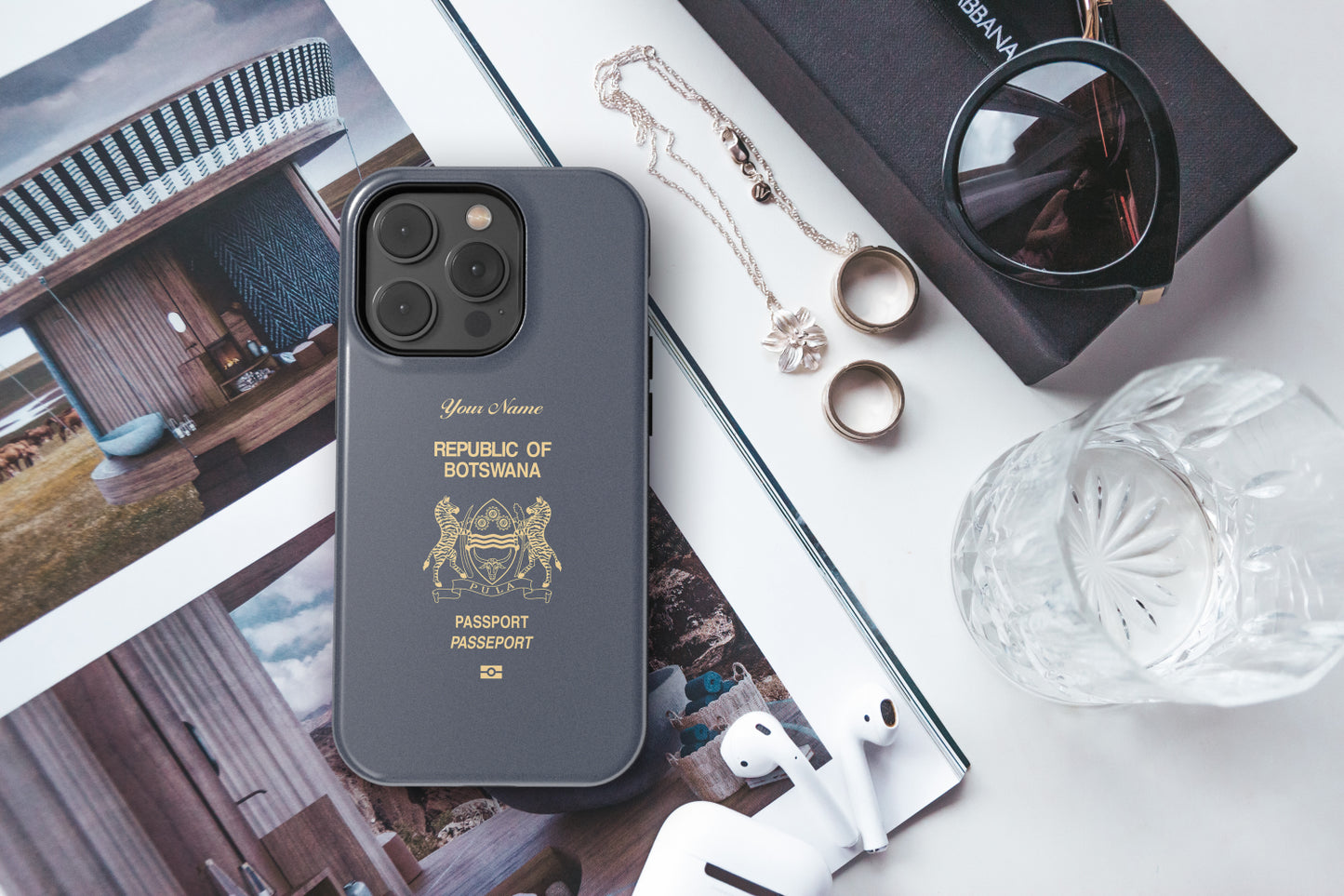 Botswana Passport Phone Case