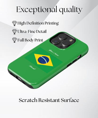 Brazil National Emblem Phone Case