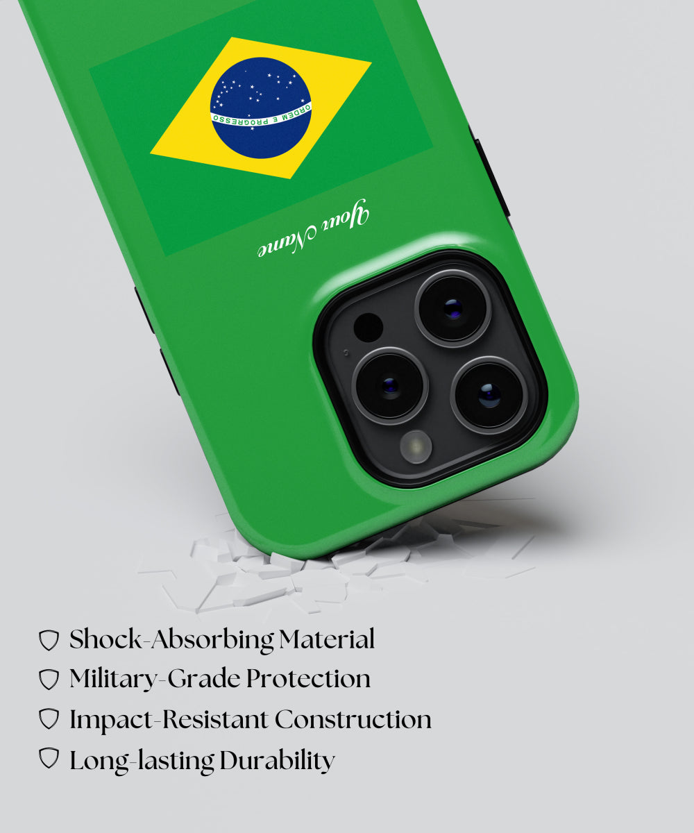 Brazil National Emblem Phone Case