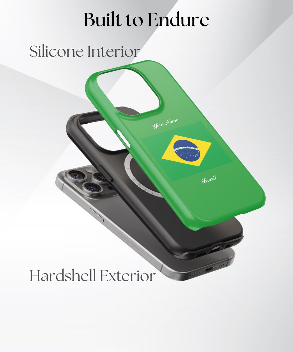 Brazil National Emblem Phone Case