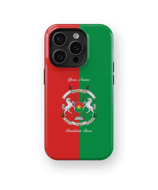 Burkina Faso National Emblem Phone Case