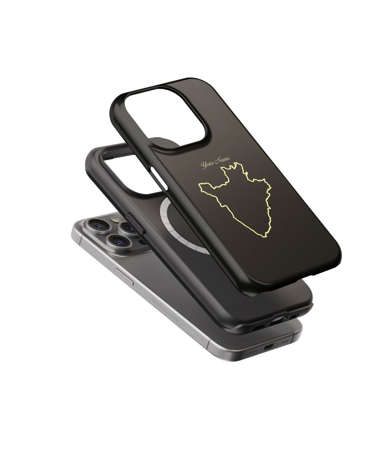 Burundi Country Map - iPhone Case-Country Map Case-Tousphone-Tough Case-iPhone 15 Pro Max-Tousphone