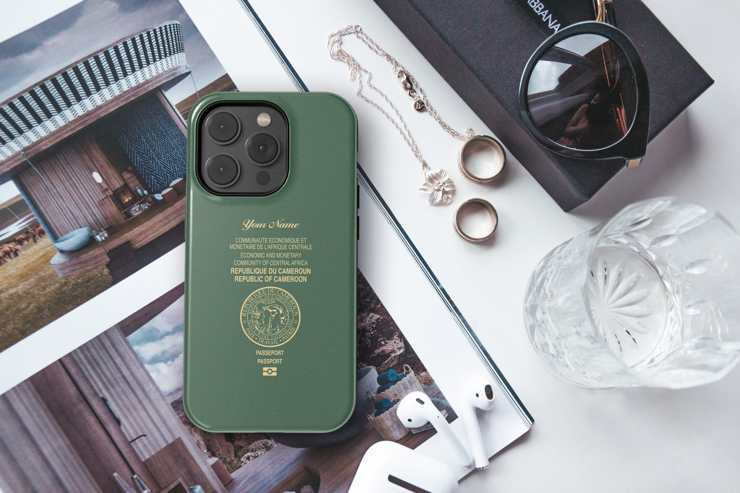 Cameroon Passport Phone Case