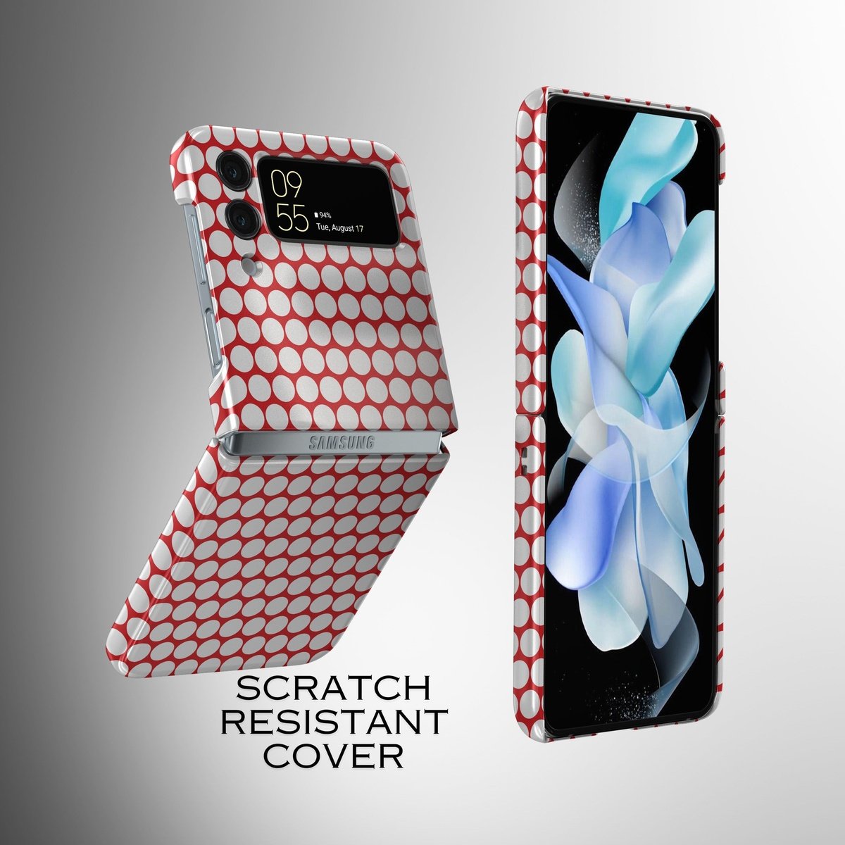 Captivating Seduction - Samsung Galaxy Z Flip-Red Tempation Case-Tousphone-Tough Case-Galaxy Z Flip 5-Tousphone