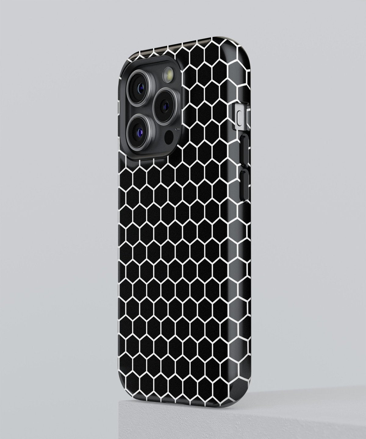 Celestial Melodies: Dancing in Monochrome Splendor - iPhone Case-Monochrome Seduction Case-Tousphone-Tough Case-iPhone 15 Pro Max-Tousphone