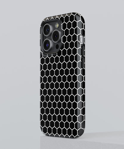 Celestial Melodies: Dancing in Monochrome Splendor - iPhone Case-Monochrome Seduction Case-Tousphone-Tough Case-iPhone 15 Pro Max-Tousphone