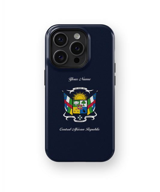 Central African Republic National Emblem Phone Case