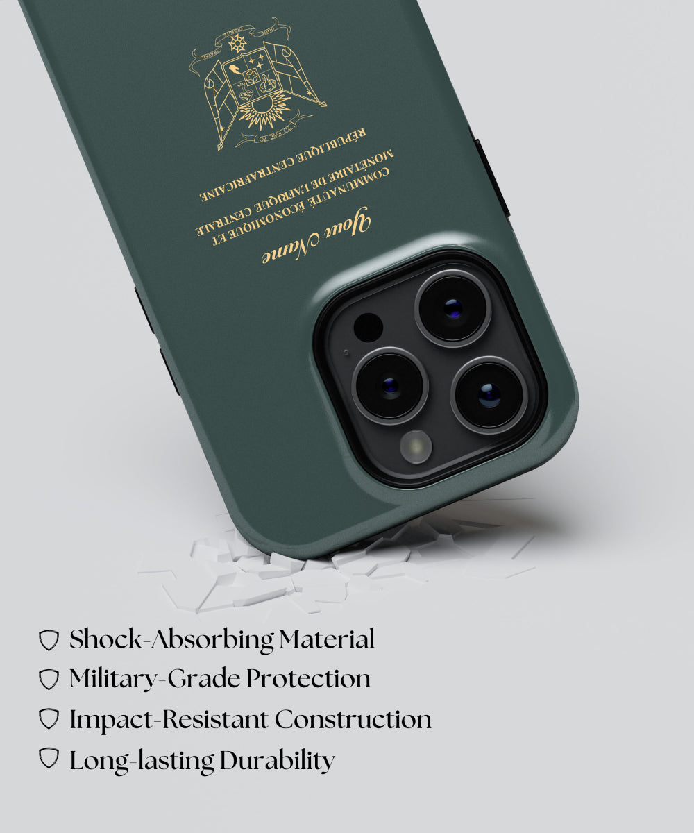 Central African Republic Passport Phone Case