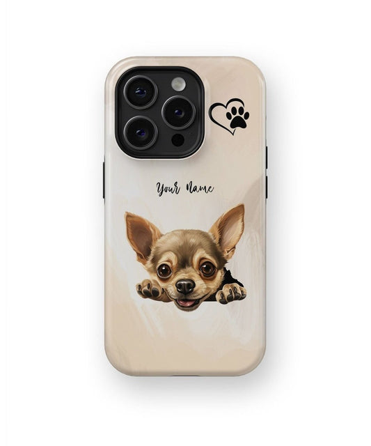 Chihuahua Hund Handytasche