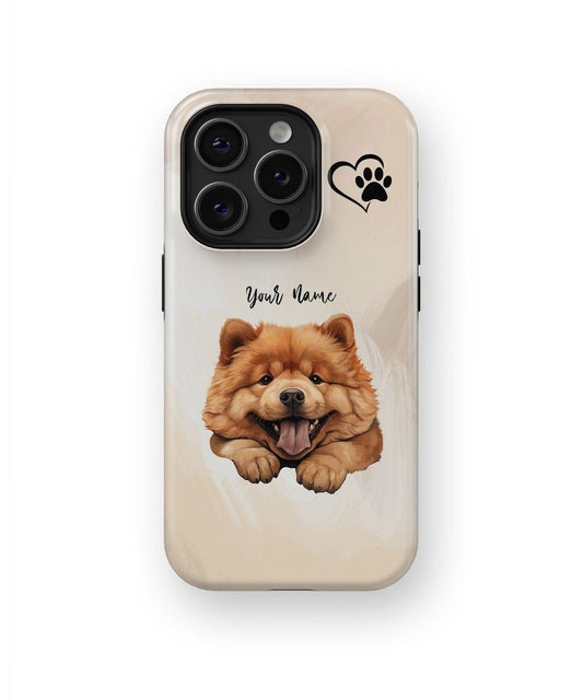 Chow Chow Hund Handytasche