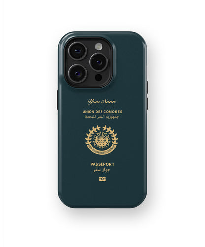 Comoros Passport Phone Case