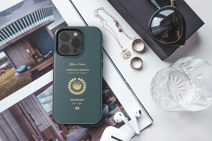 Comoros Passport Phone Case