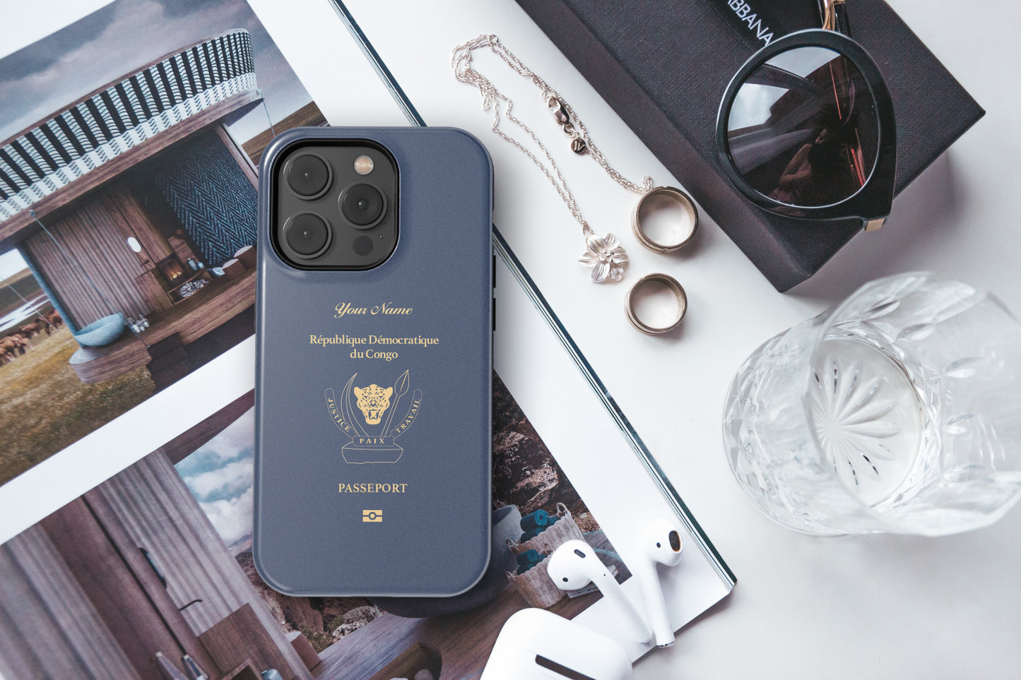 Congo, Democratic Republic of the Passport Phone Case