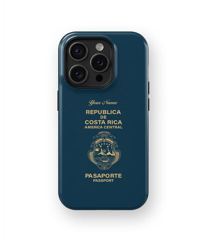 Costa Rica Passport Phone Case