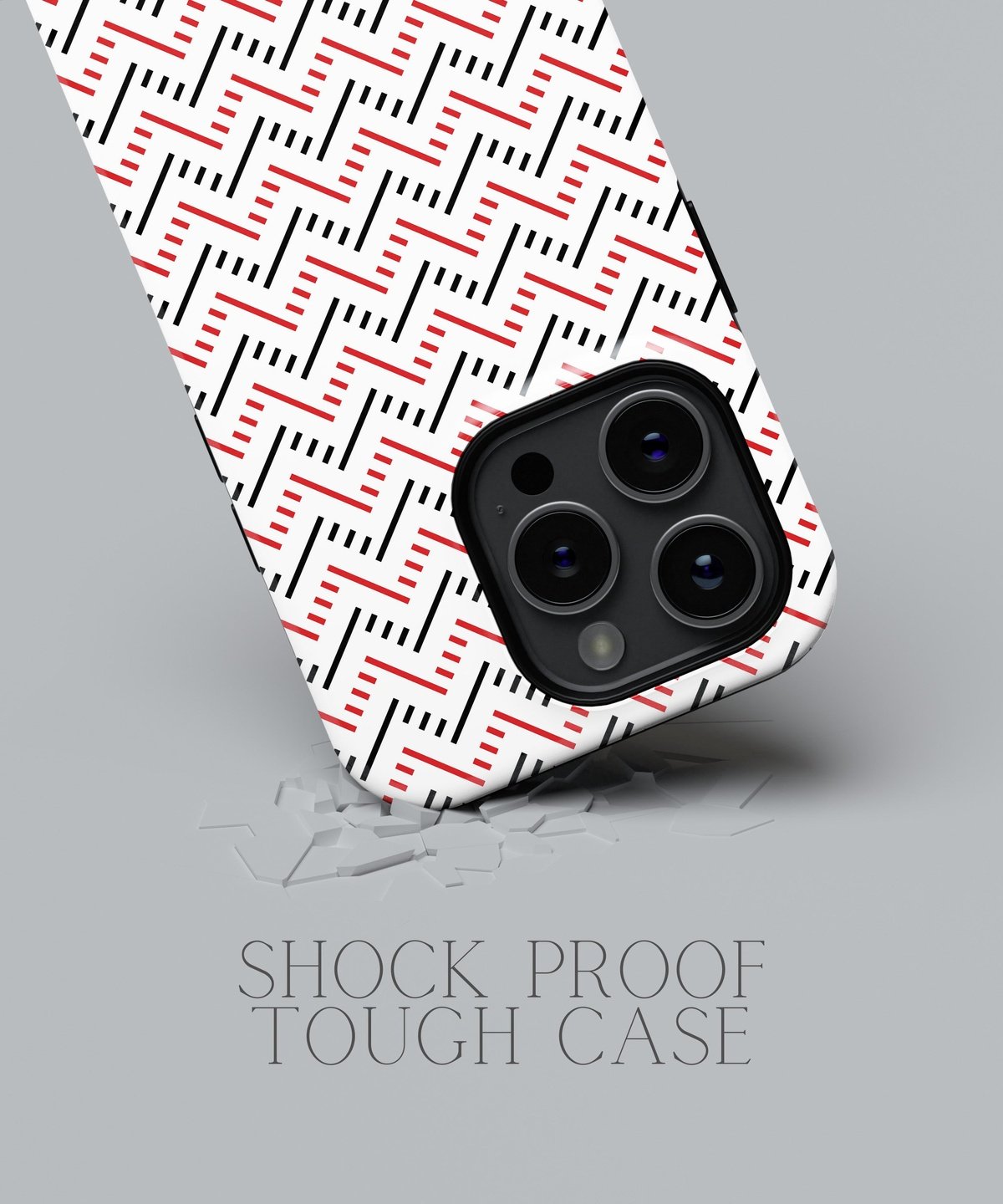 Cryptic Odyssey - iPhone Case-Red Tempation Case-Tousphone-iPhone 15 Pro Max-Tousphone