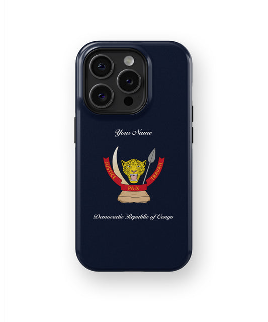 Congo, Democratic Republic of the National Emblem Phone Case