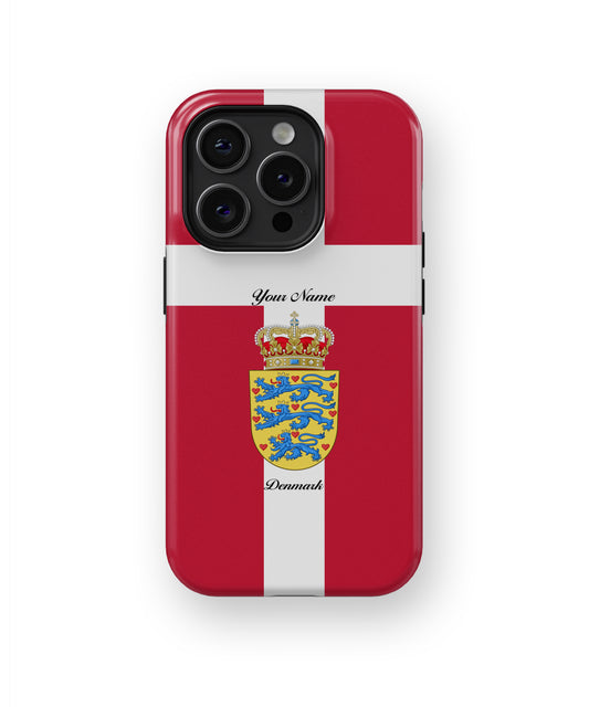 Denmark National Emblem Phone Case