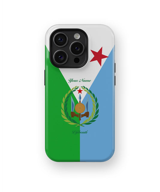 Djibouti National Emblem Phone Case