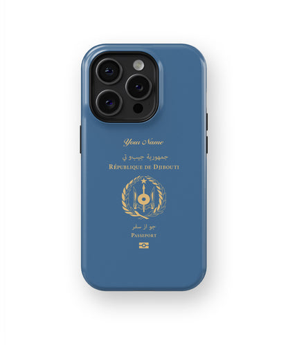 Djibouti Passport Phone Case