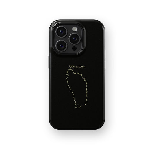 Dominica Country Map - iPhone Case-Country Map Case-Tousphone-Tough Case-iPhone 15 Pro Max-Tousphone