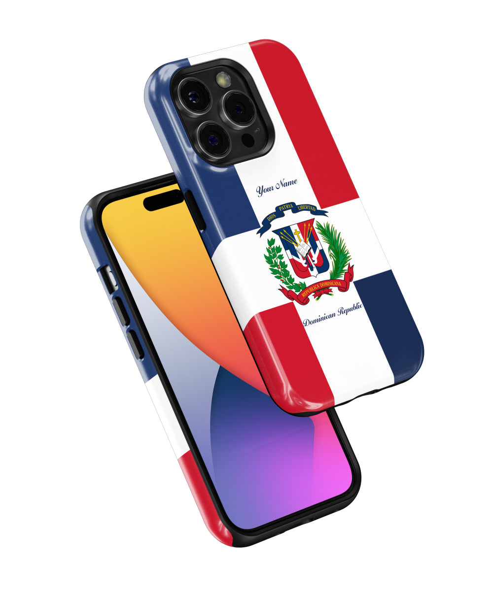 Dominican Republic National Emblem Phone Case