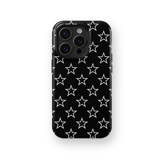 Ebony Elegance: Dark Floral Black - iPhone Case-Monochrome Seduction Case-Tousphone-Tough Case-iPhone 15 Pro Max-Tousphone