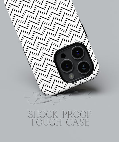 Ebony Euphoria: Dark Floral Black - iPhone Case-Monochrome Seduction Case-Tousphone-Tough Case-iPhone 15 Pro Max-Tousphone