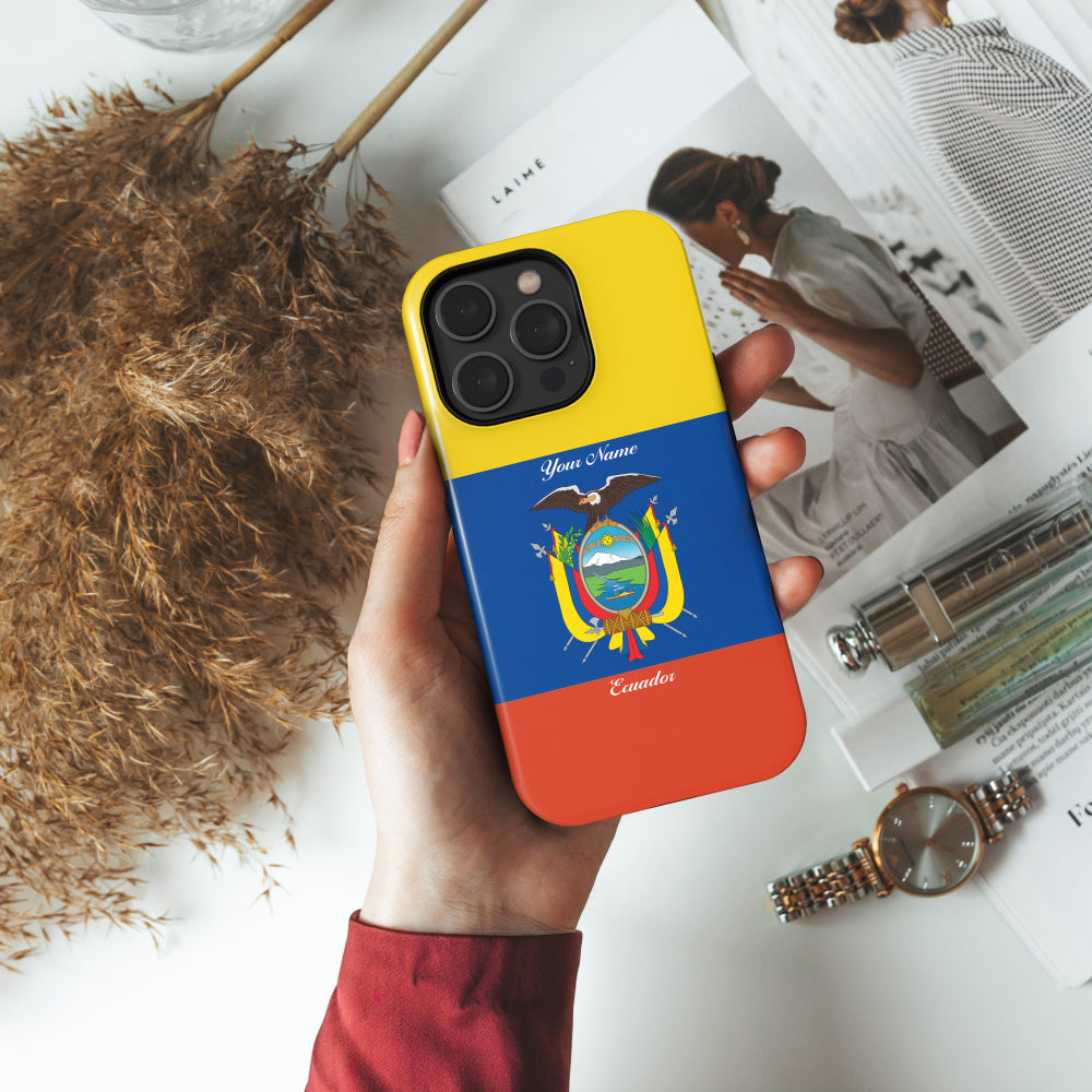 Ecuador National Emblem Phone Case