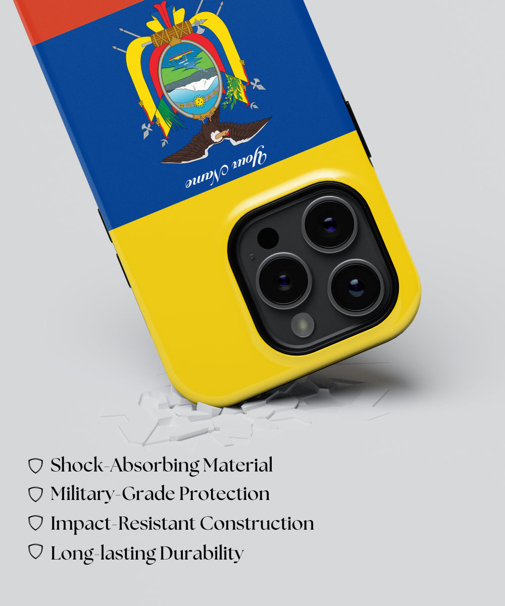 Ecuador National Emblem Phone Case