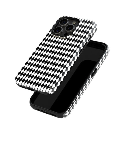 Enigmatic Harmony: Unveiling Monochrome Charms - iPhone Case-Monochrome Seduction Case-Tousphone-Tough Case-iPhone 15 Pro Max-Tousphone