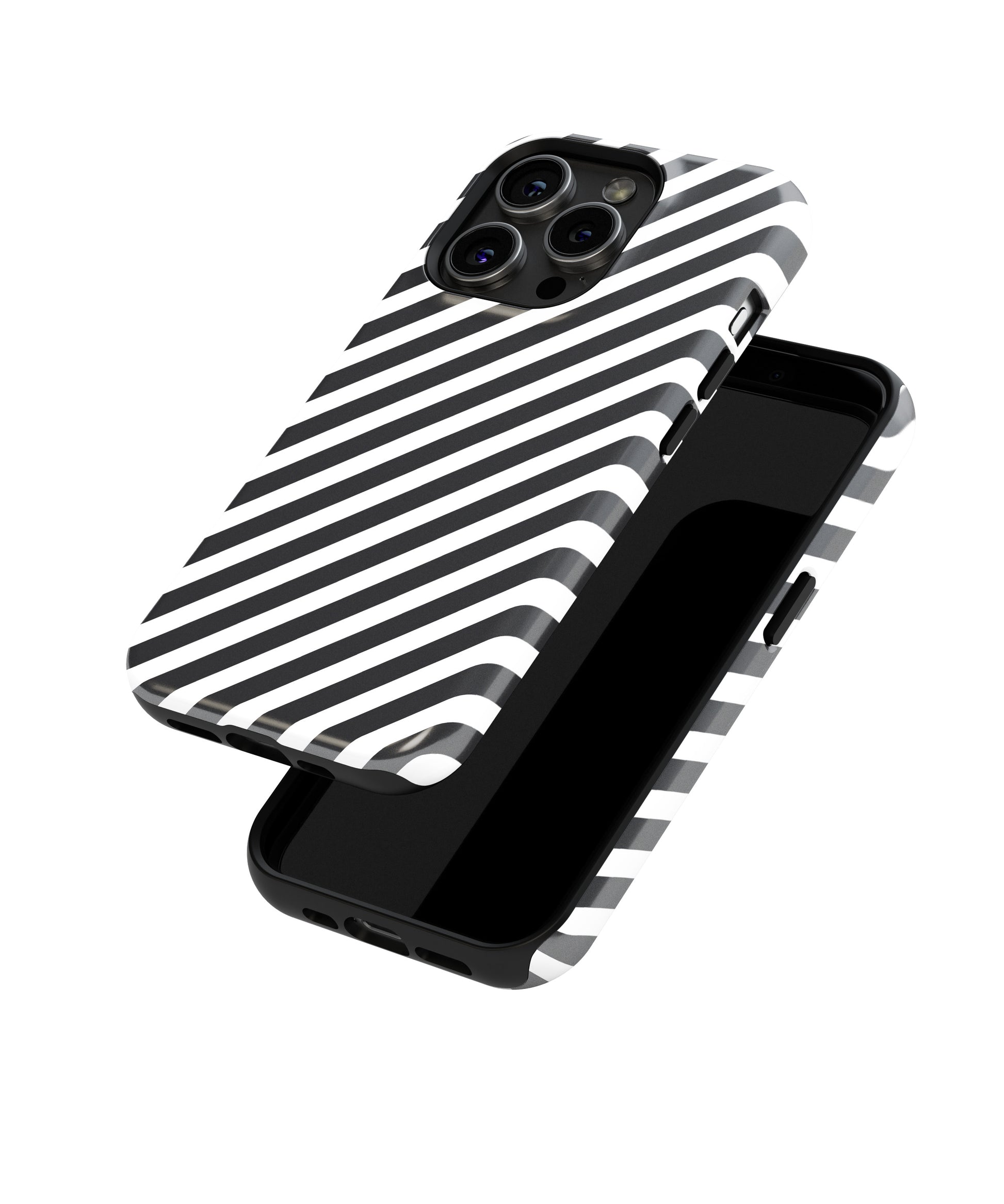 Enigmatic Reverie: Unraveling Monochrome Enchantment - iPhone Case-Monochrome Seduction Case-Tousphone-Tough Case-iPhone 15 Pro Max-Tousphone