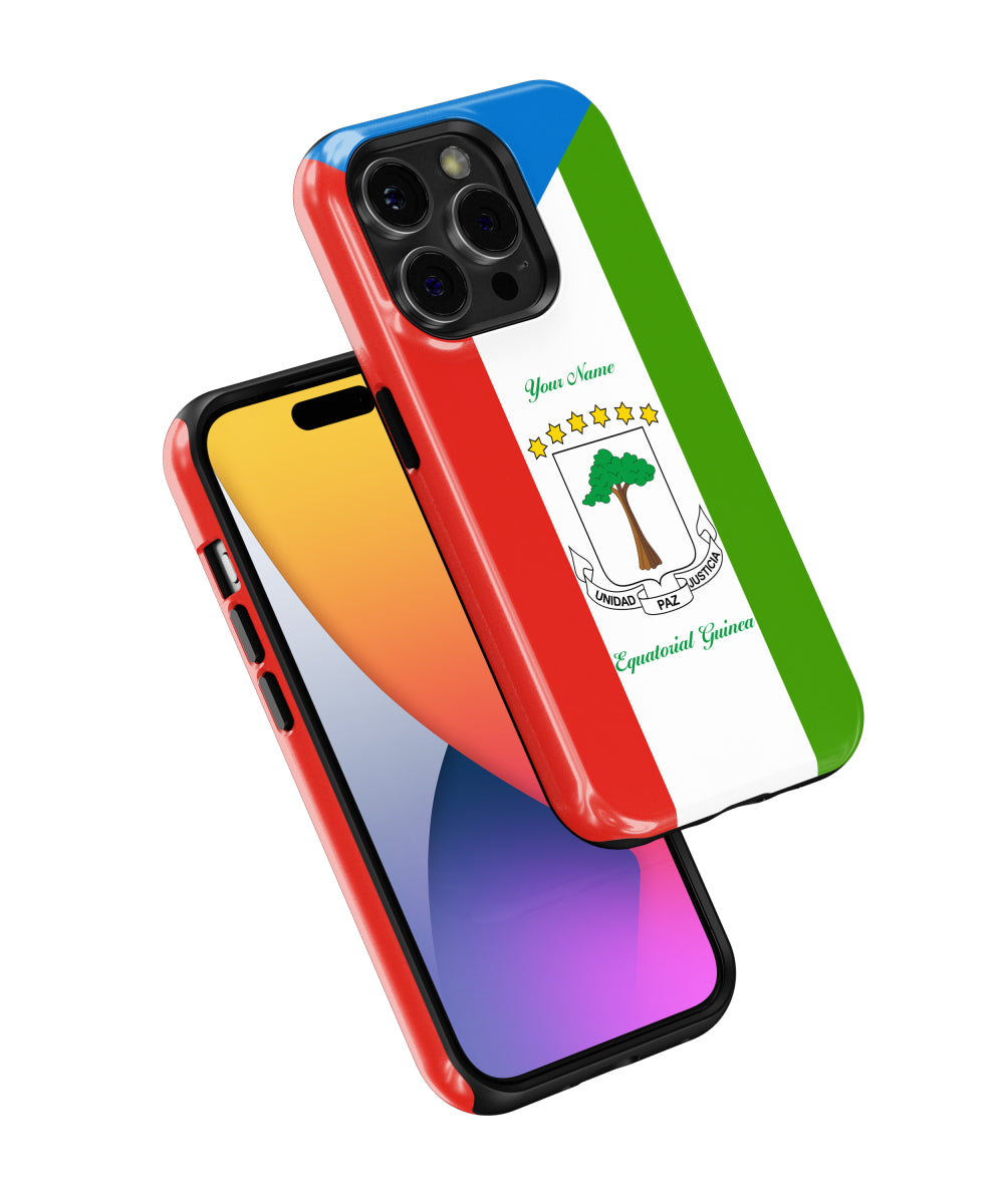 Equatorial Guinea National Emblem Phone Case