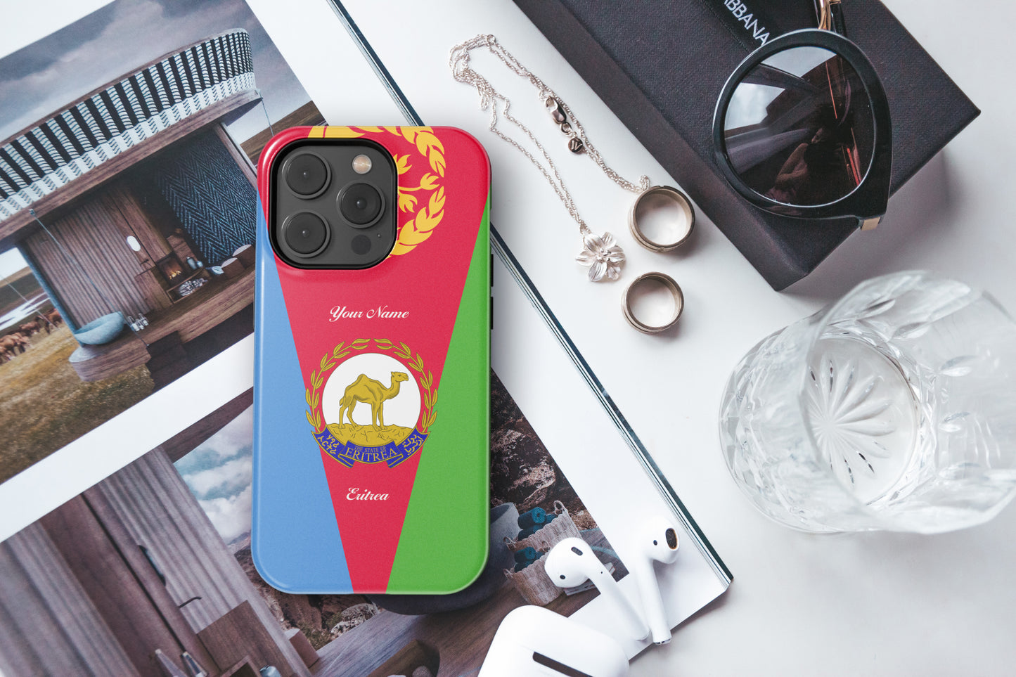 Eritrea National Emblem Phone Case