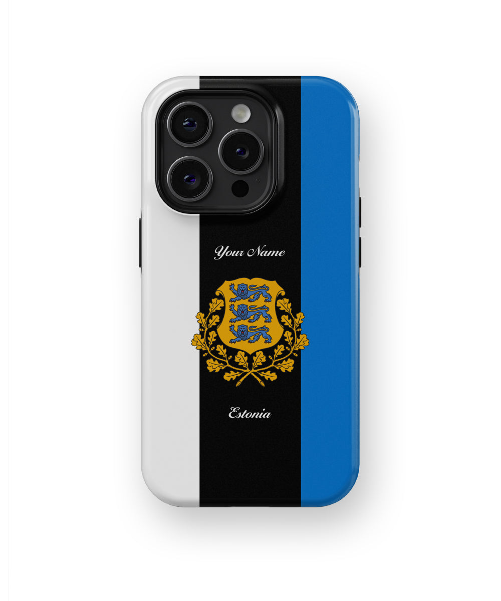 Estonia National Emblem Phone Case